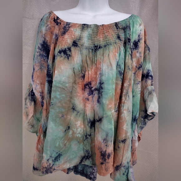 Entro blouse 3/4 flared sleeves - Picture 4 of 5